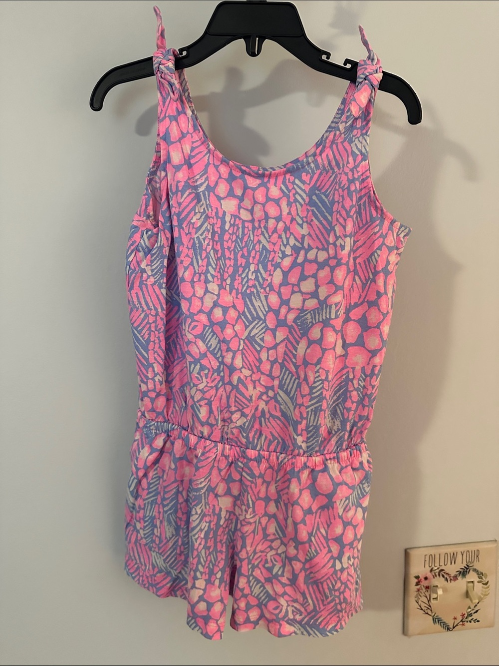 Lilly Pulitzer girls tropical Sleeveless Romper